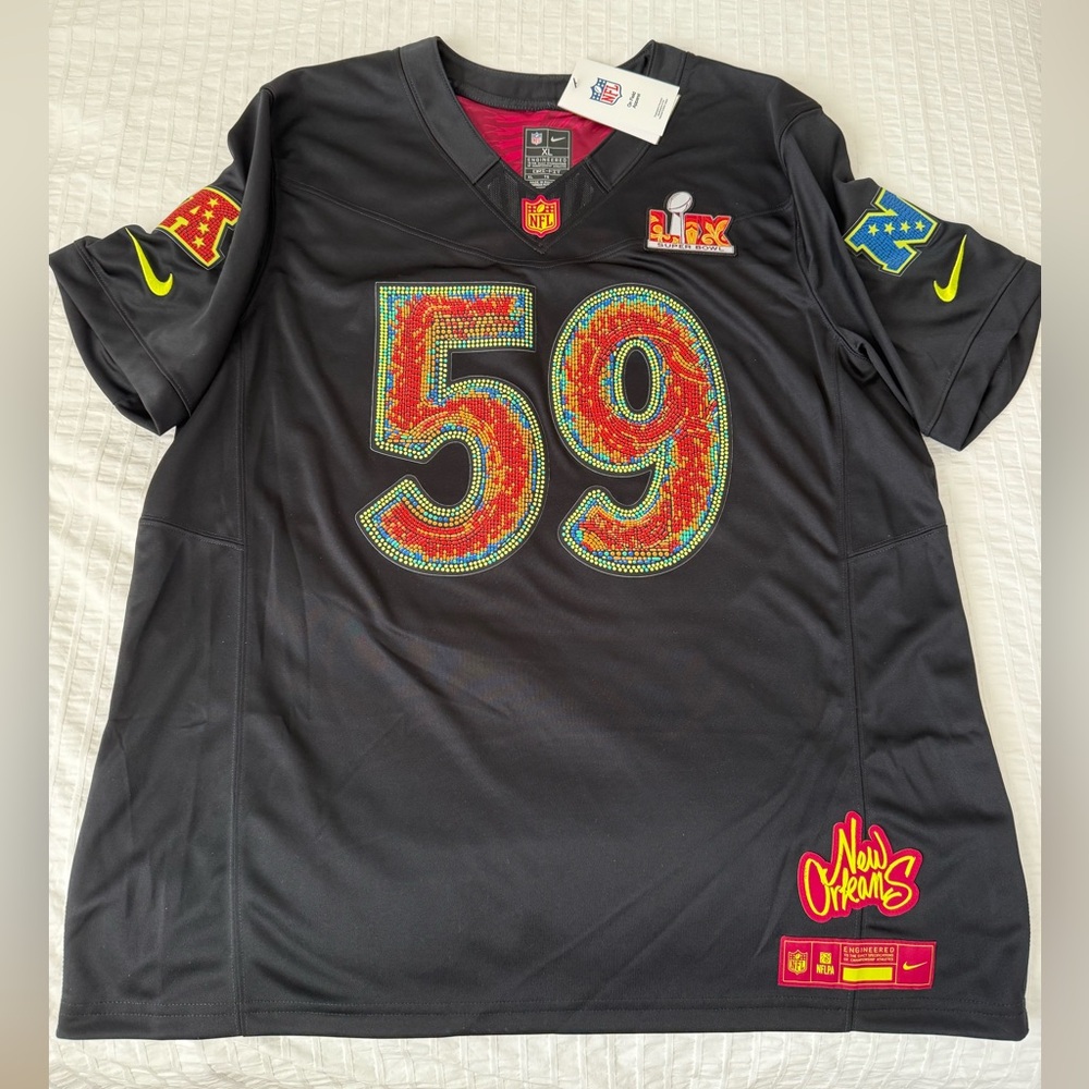 Super Bowl LIX (59) Nike Jersey